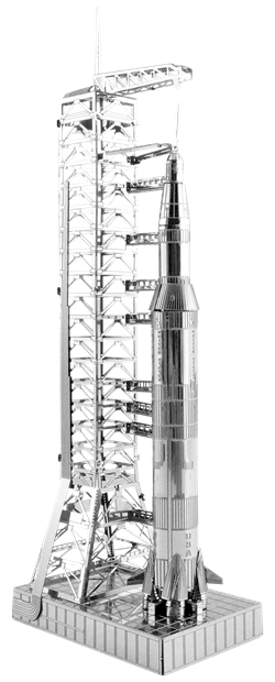 MMS167 Metal Earth - Apollo Saturn V with Gantry
