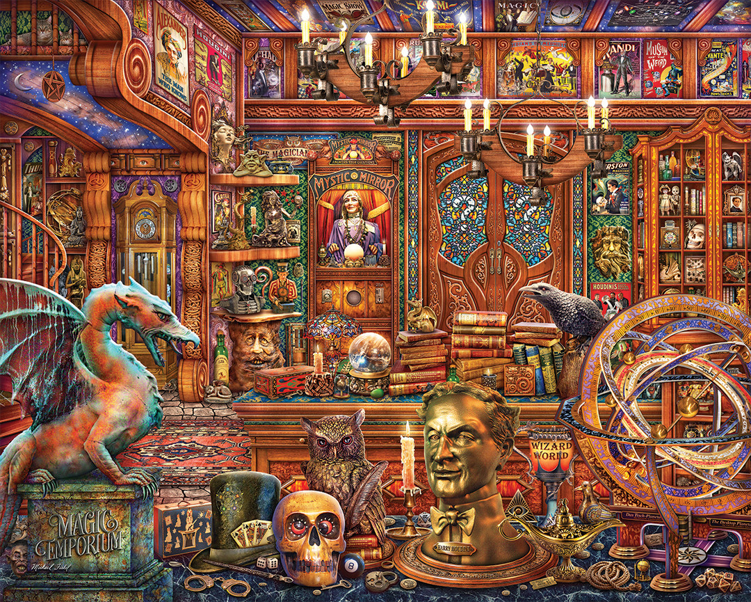 33-01569 Magic Emporium 500 Piece Jigsaw Puzzle