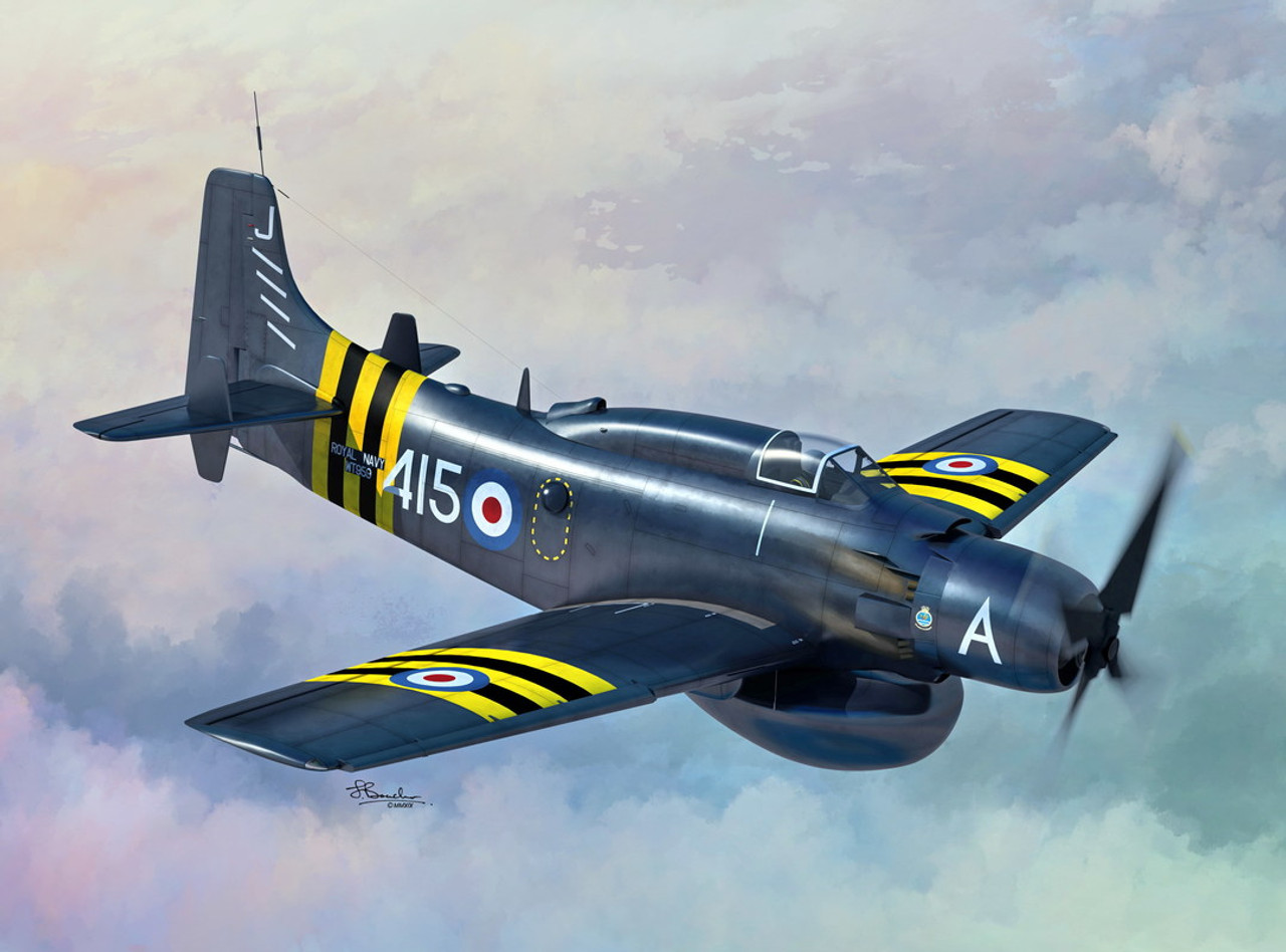 72126 Douglas AD-4W/AEW.1 Skyraider. New kit of AEW aircraft.