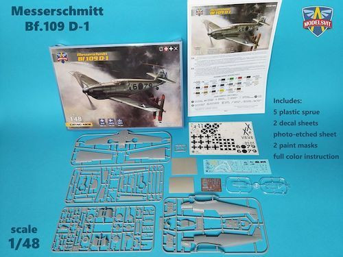 48017 North-American P-51H Mustang (includes etched parts) 1/48