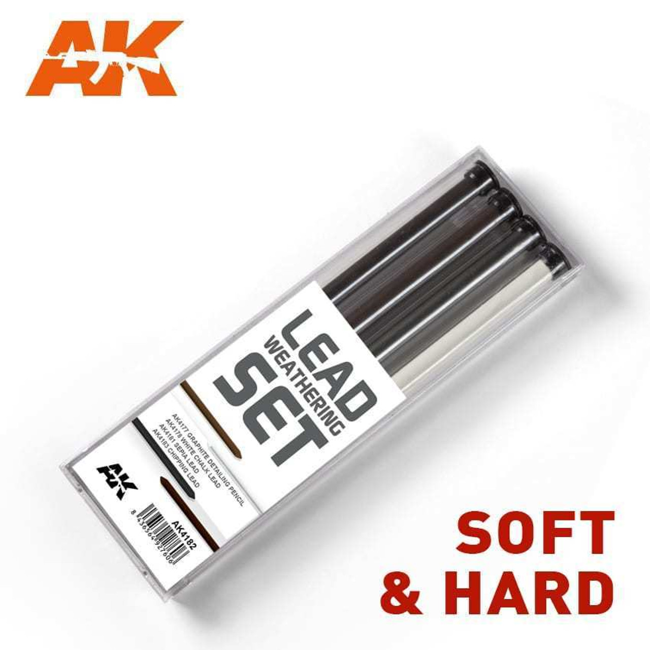 AKI4188  Lead Weathering Hard Pencil Set (4) AKI4188  Lead Weathering Hard Pencil Set (4)