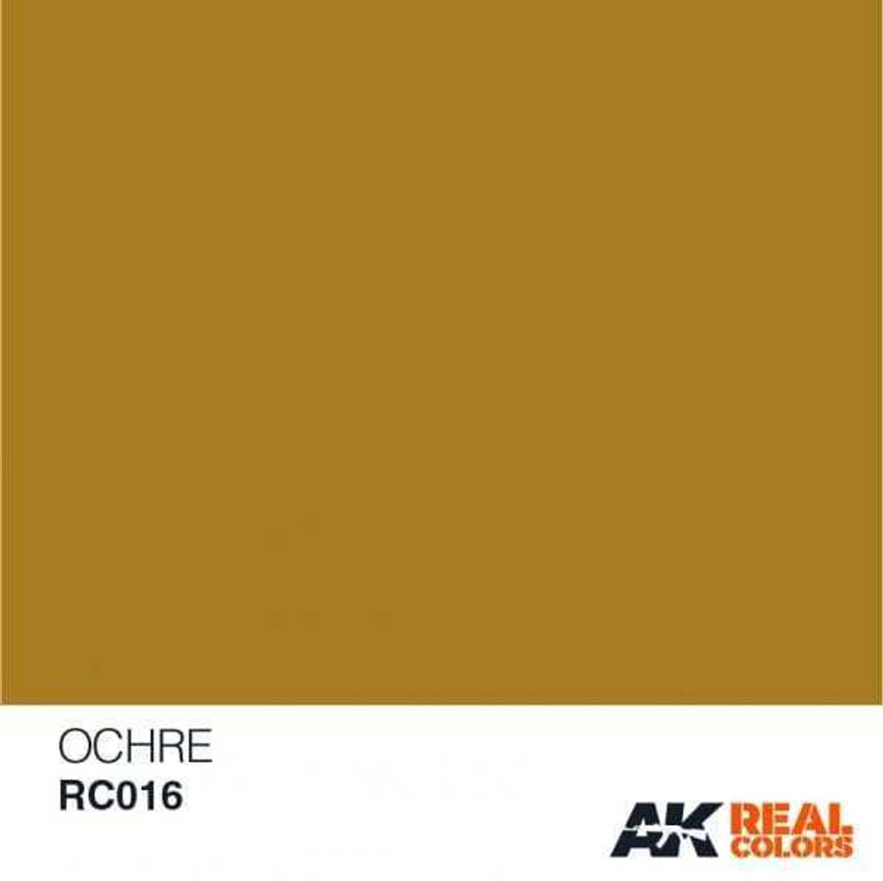 (D) AKIRC016   Real Colors Ochre 10ml