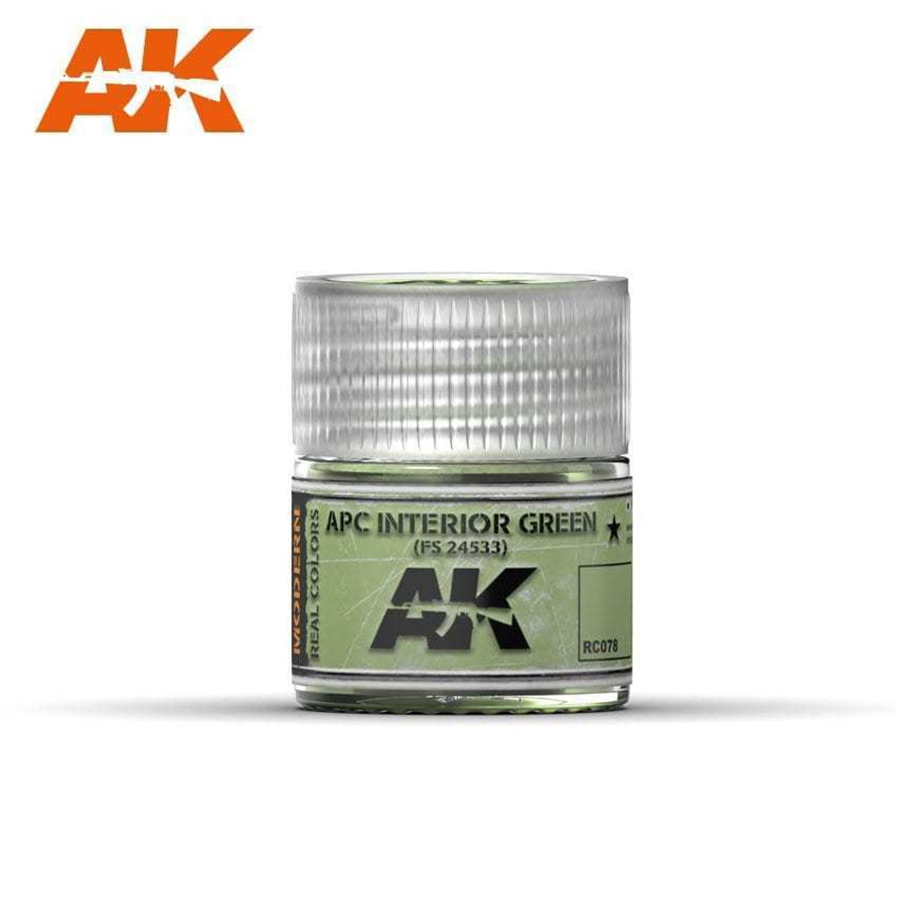 RC78 Real Colors  APC Interior Green FS24533 Acrylic Lacquer Paint 10ml Bottle at MRS Hobby Shop, Sandy Utah, 84070 RC78 Real Colors  APC Interior Green FS24533 Acrylic Lacquer Paint 10ml Bottle at MRS Hobby Shop, Sandy Utah, 84070