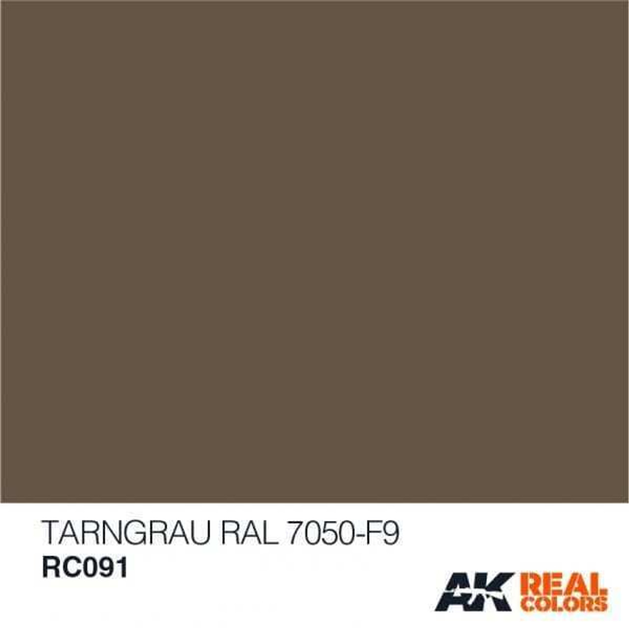 (D) AKIRC091   Real Colors Tarngrau RAL 7050-F9 10ml