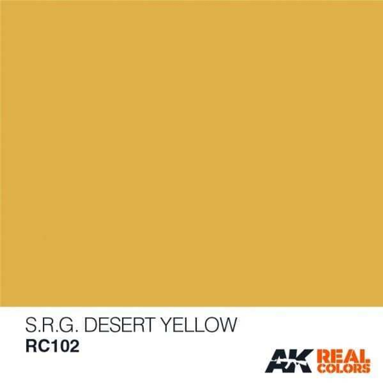 (D) AKIRC102   Real Colors Syrian Republican Guard Desert Yellow 10ml