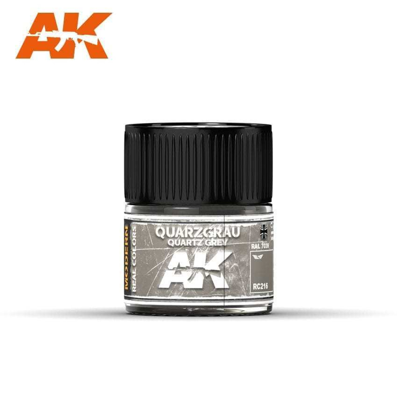 (D) AKIRC216   Real Colors Quarzgrau-Quartz Grey RAL 7039 10ml