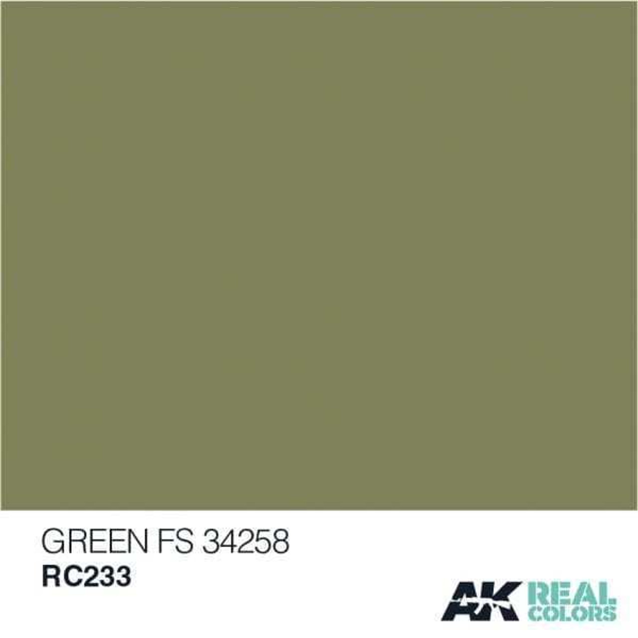 (D) AKIRC233   Real Colors Green FS 34258 10ml