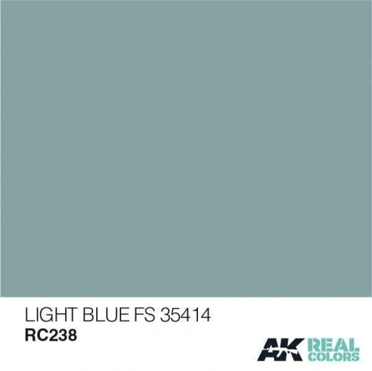 (D) AKIRC238   Real Colors Light Blue FS 35414 10ml