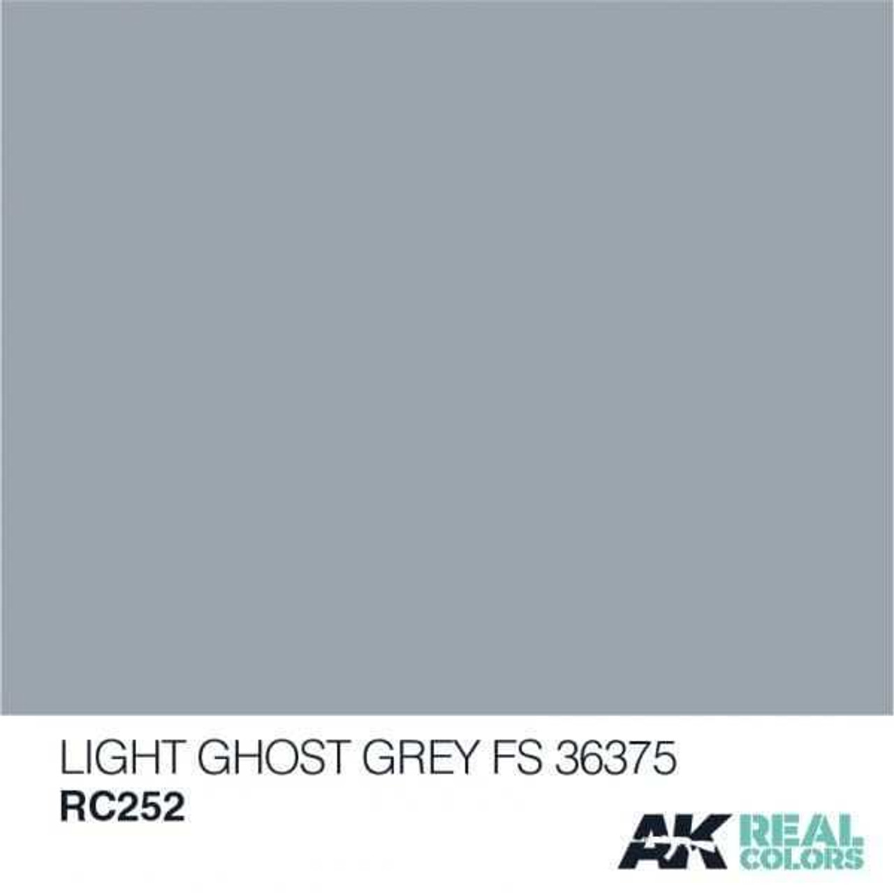 AKIRC252 AK Interactive Real Colors Light Ghost Grey FS 36375 10ml AKIRC252 AK Interactive Real Colors Light Ghost Grey FS 36375 10ml