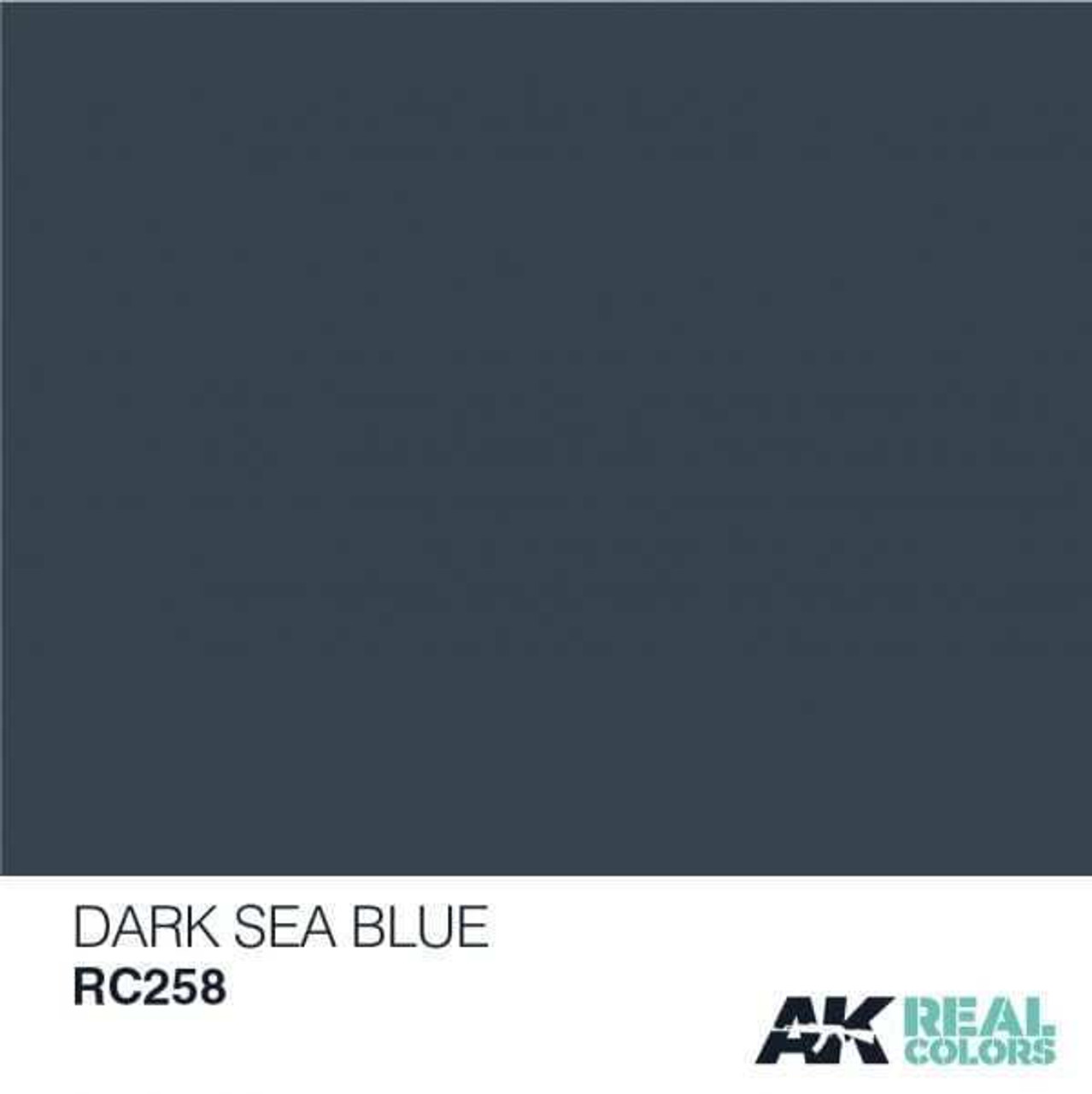 AKIRC258 Real Colors  Dark Sea Blue Acrylic Lacquer Paint 10ml Bottle AKIRC258 Real Colors  Dark Sea Blue Acrylic Lacquer Paint 10ml Bottle