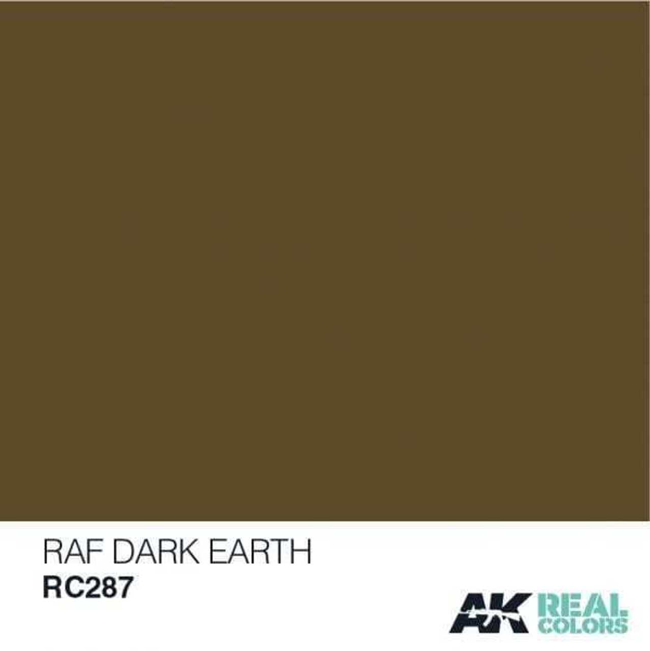 AKIRC287 Real Colors  RAF Dark Earth Acrylic Lacquer Paint 10ml Bottle AKIRC287 Real Colors  RAF Dark Earth Acrylic Lacquer Paint 10ml Bottle