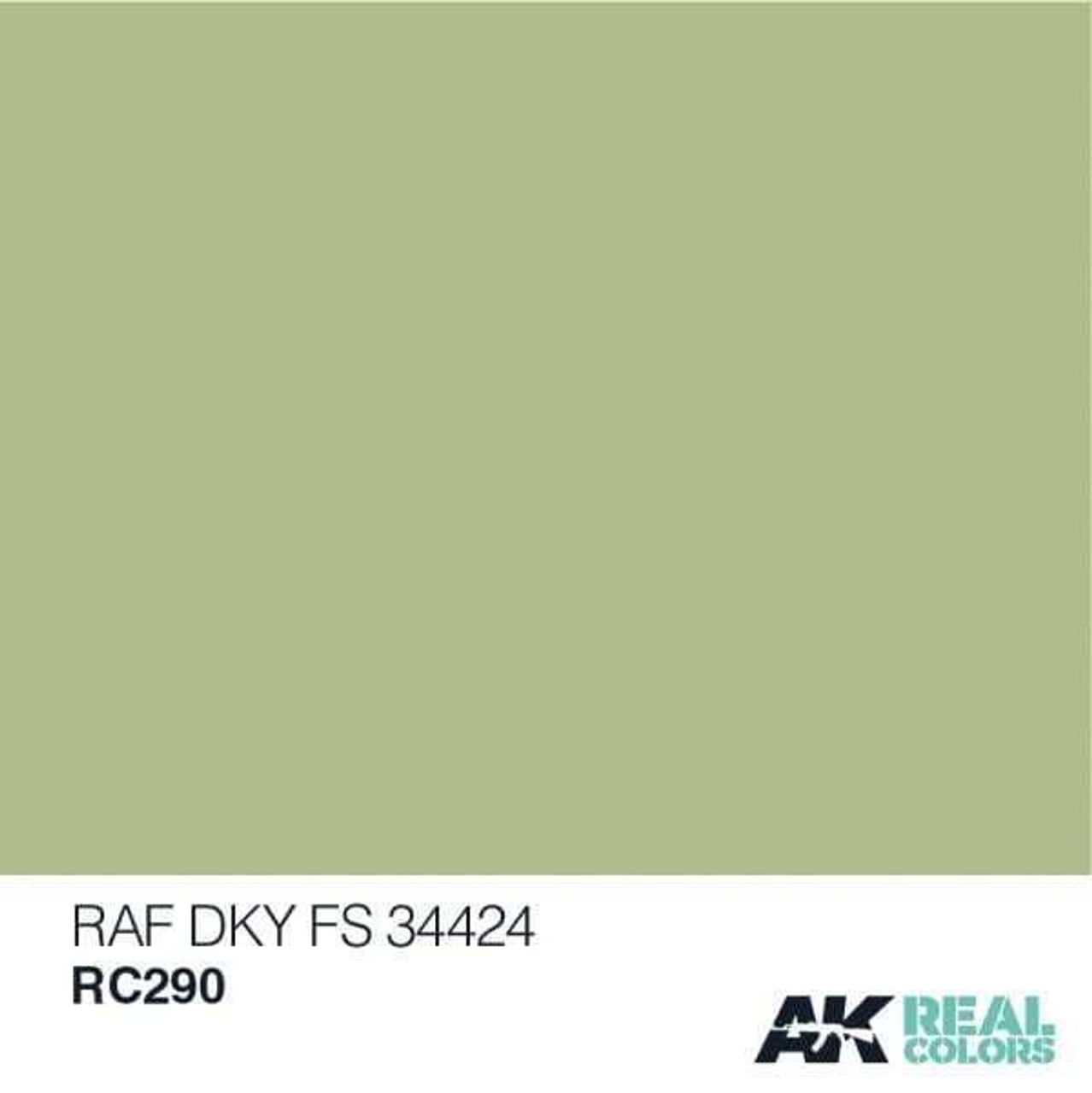 AKIRC290 Real Colors  RAF Sky/FS34424 Acrylic Lacquer Paint 10ml Bottle AKIRC290 Real Colors  RAF Sky/FS34424 Acrylic Lacquer Paint 10ml Bottle