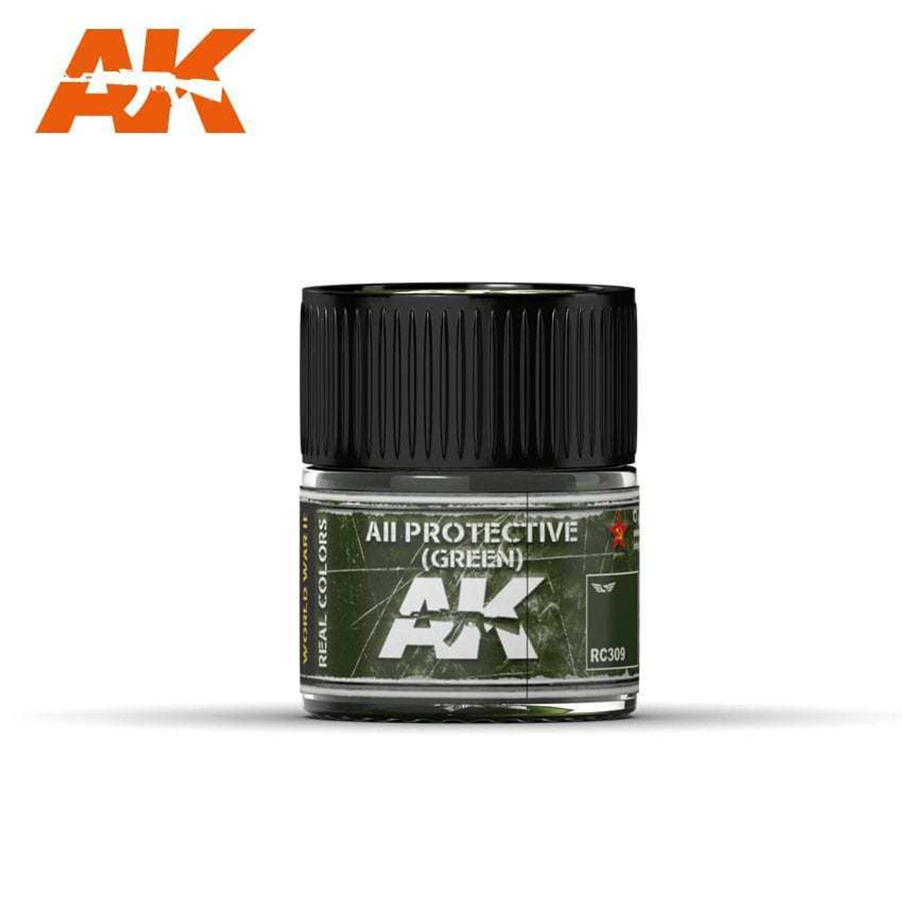 (D) AKIRC309   Real Colors AII Green 10ml