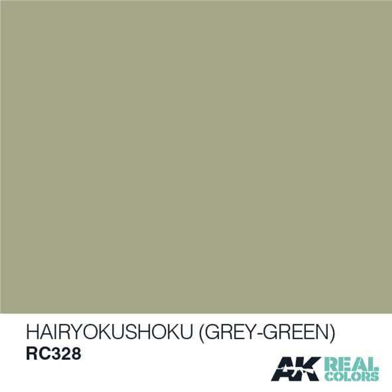 (D) AKIRC328   Real Colors Hairyokushoku (Grey-Green) 10ml