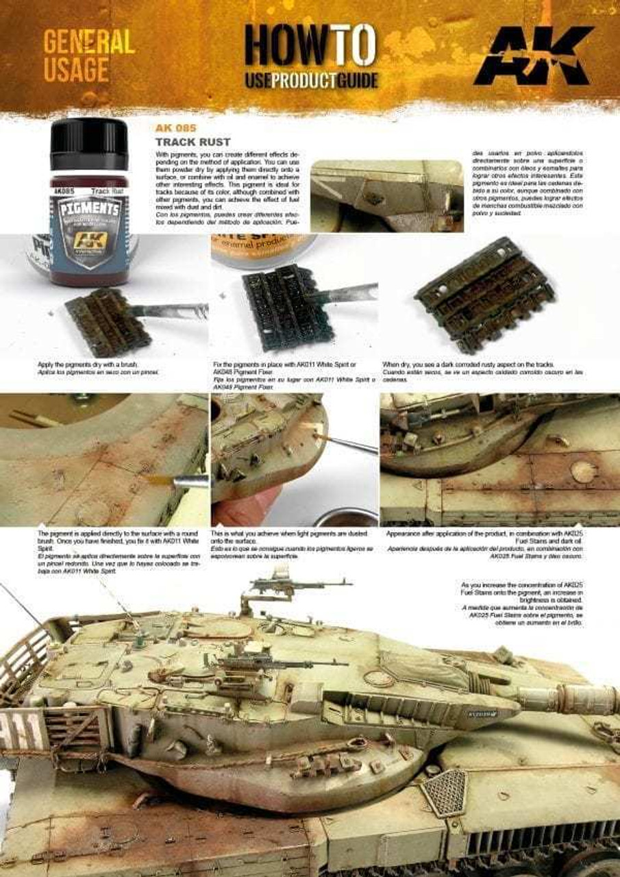 85 Track Rust Pigment 35ml Bottle 85 Track Rust Pigment 35ml Bottle