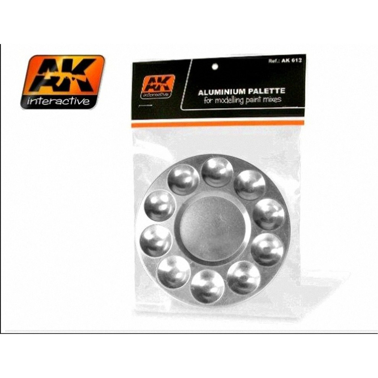 AKI613 Aluminum Paint Palette 10 Wells