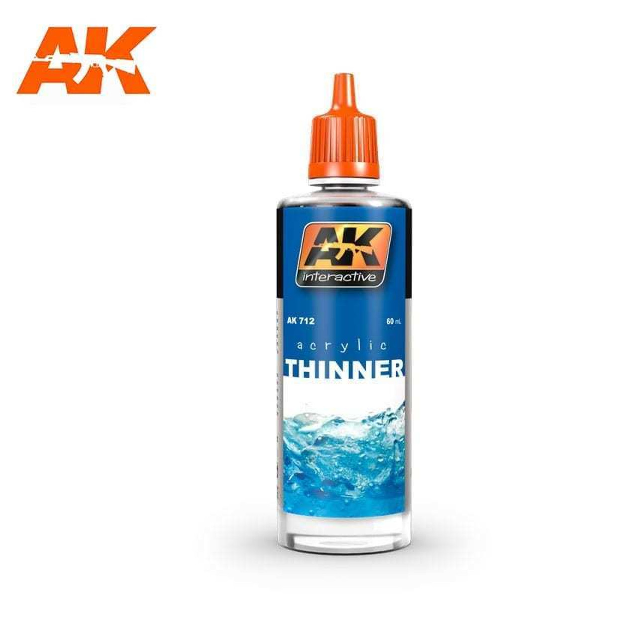 AKI712  Acrylic Thinner 60ml Bottle
