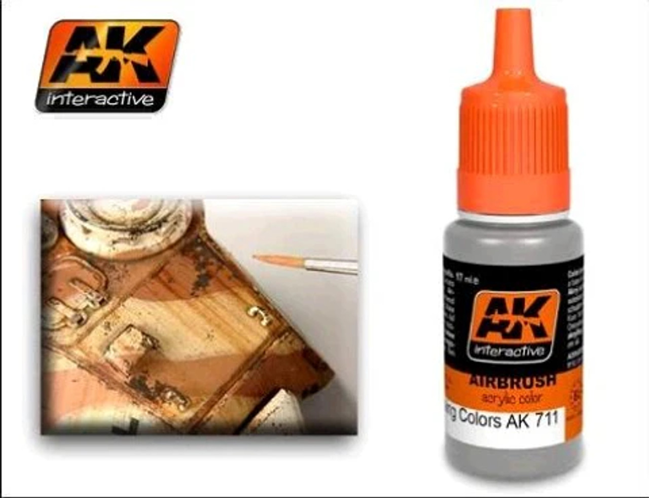 711 Chipping Color Effects Acrylic Paint 17ml Bottle at MRS Hobby Shop, Sandy Utah, 84070