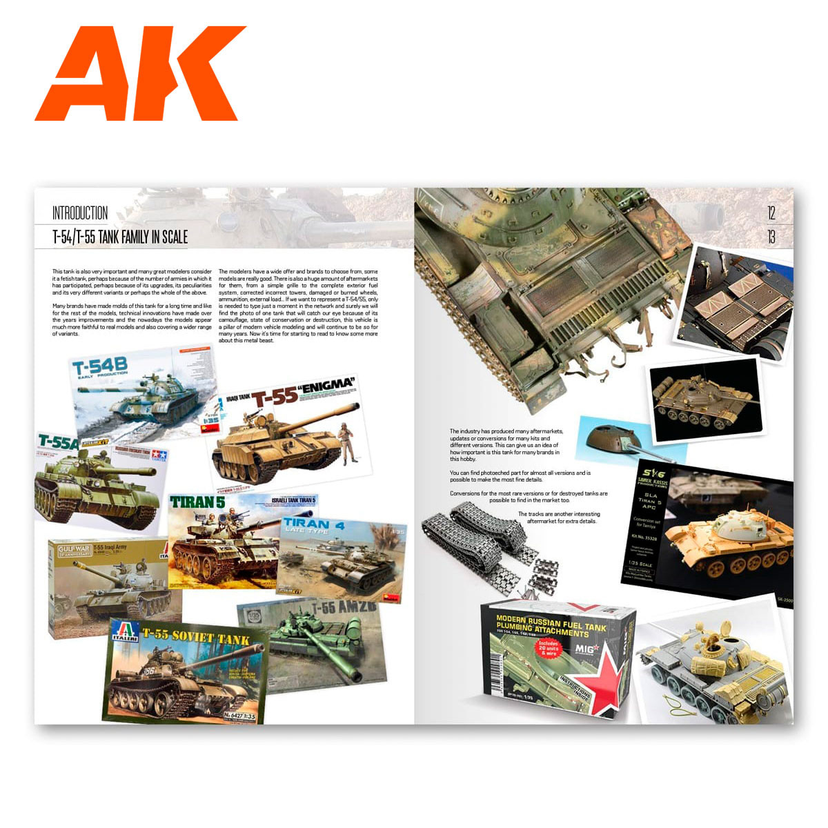 914 T54/T55 Modeling World's Most Iconic Tank Book (Semi-Hardback