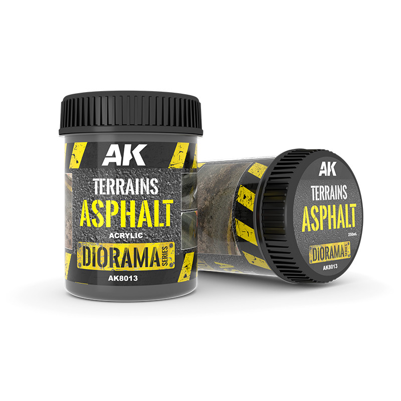 AKI8013 AK Interactive Terrains Asphalt - 250ml (Acrylic) - MRS