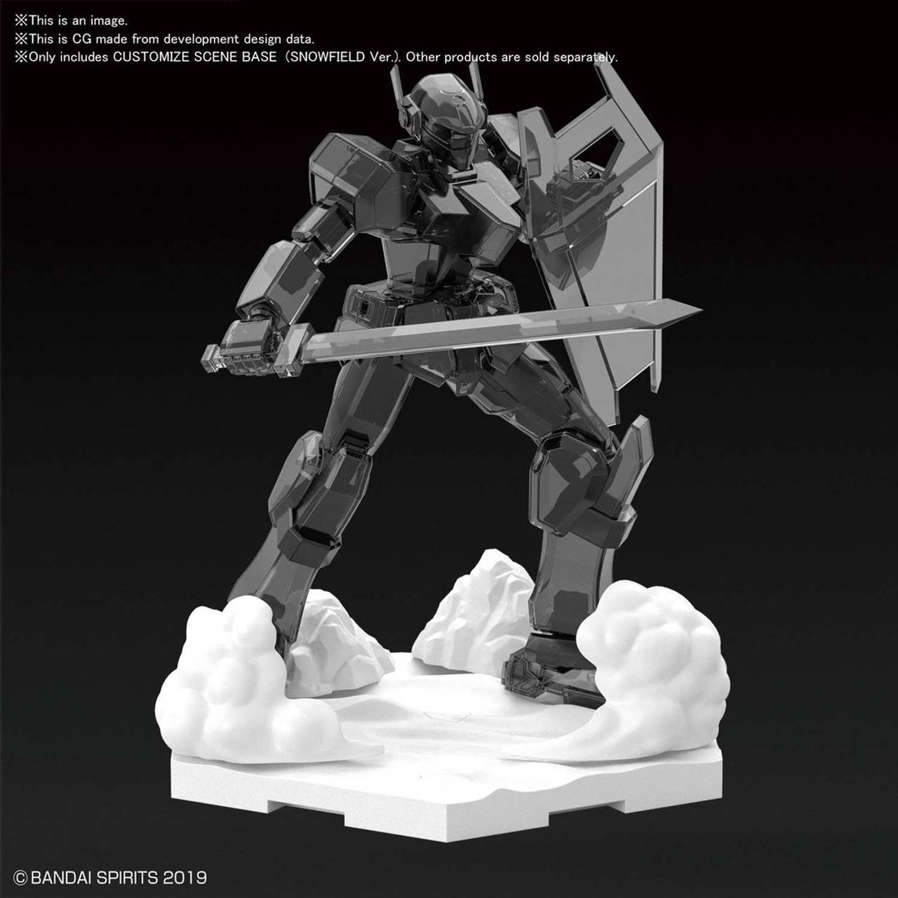 BAN2516444 Bandai Spirits 30 Minutes Missions 1/144 #03 Customize Scene Base (Snowfield Ver.)