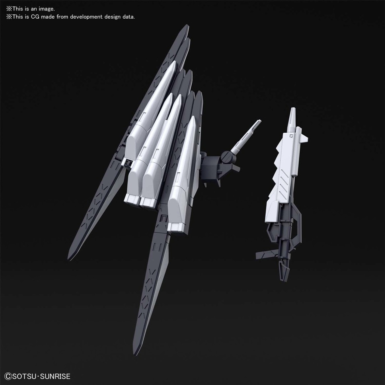 BAN5060247  #30 FAKE NU WEAPONS Weapons "Gundam Build Divers", Bandai Spirits HG Build Divers 1/144