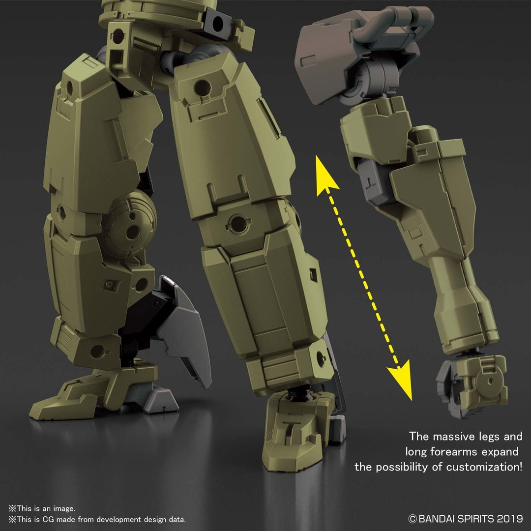 BAN2518687 Bandai Spirits 30 Minute Missions #28 1/144 bEXM-14T Cielnova (Green)