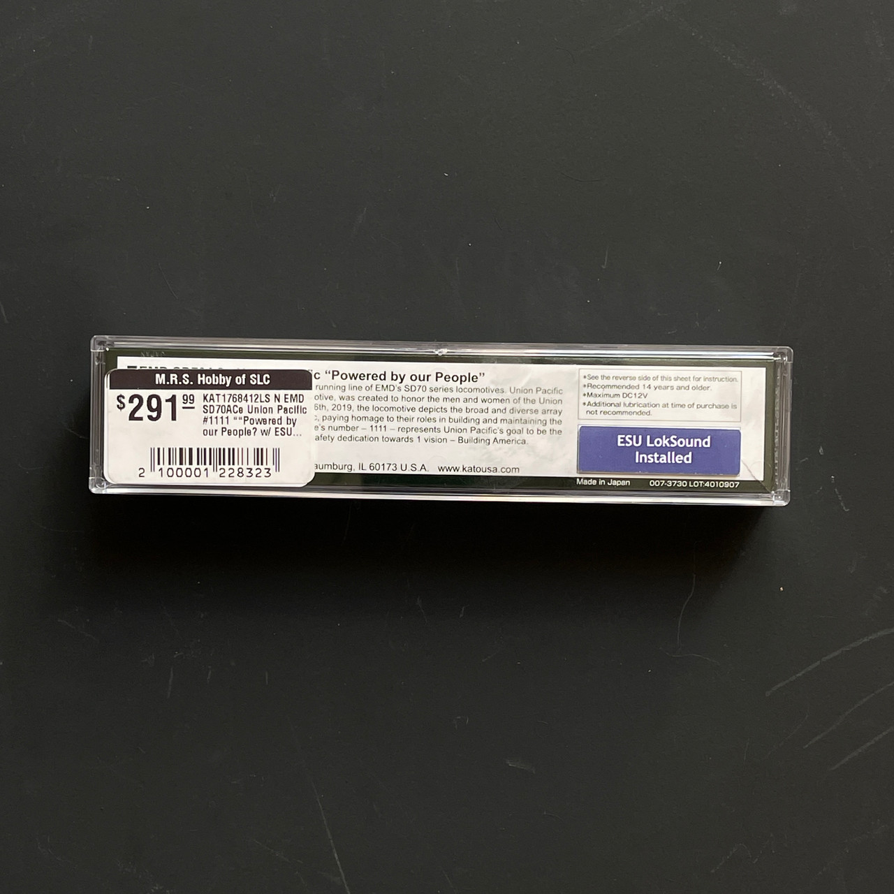 KAT1768412LS N EMD SD70ACe Union Pacific #1111 ““Powered by our People” w/ ESU LokSound