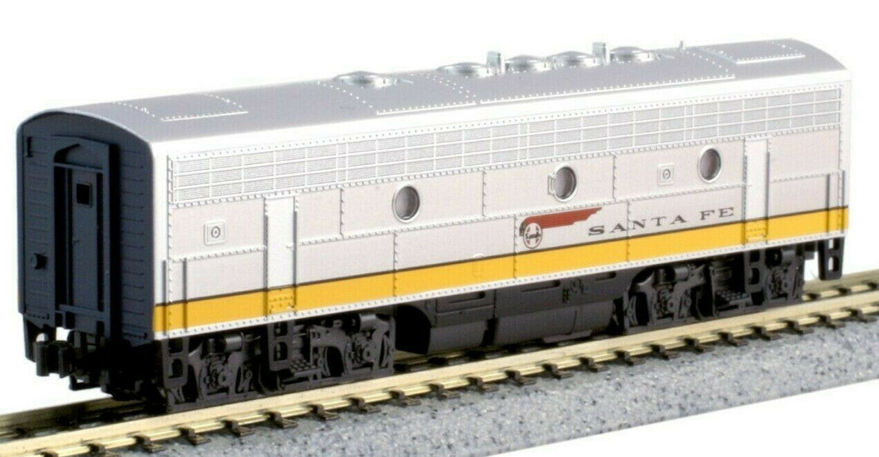 KAT1762215DCC N EMD F7B Santa Fe Yellowbonnet, Freight w/ DCC Installed