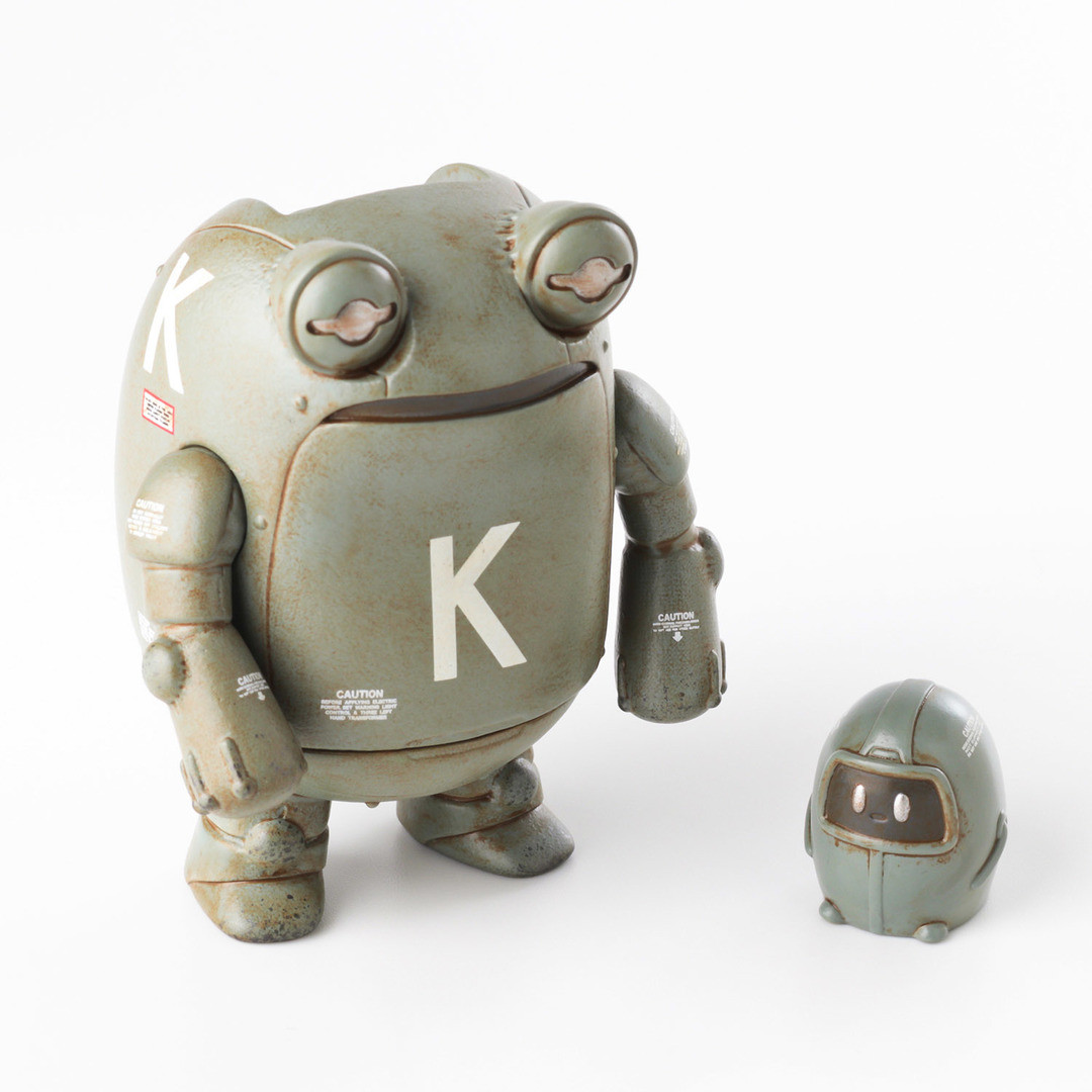 SEN88287  Kerounen Kerosu  (Grey) "Kerounen", Sentinel Sofubi