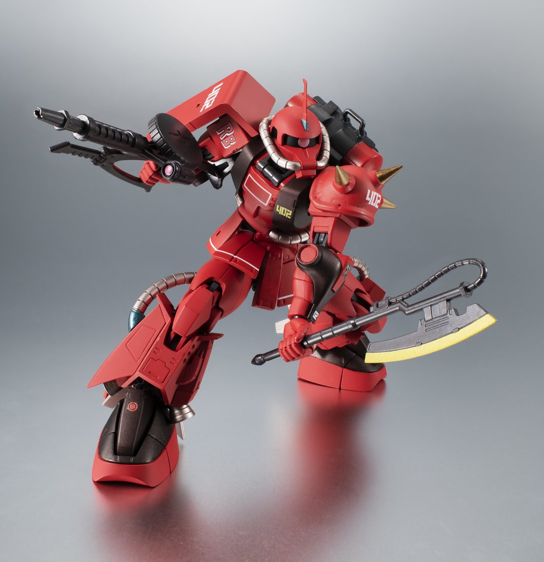 59098 MS-06R-2 Zaku II High Mobility Type Johnny Ridden's Custom Model ver. A.N.I.M.E. "Mobile Suit Gundam", Bandai Tamashii Nations Robot Spirits