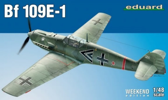 84158  Bf109E1 Aircraft 1/48 (Wkd Edition Plastic Kit)