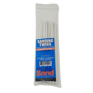 21011 Sanding Twigs, 20 Pieces Bagged, 80/80 White