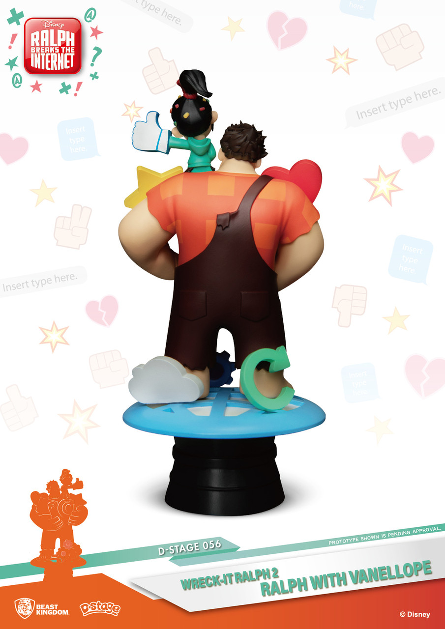 DS056 WRECK IT RALPH 2 RALPH WITH VANELLOPE