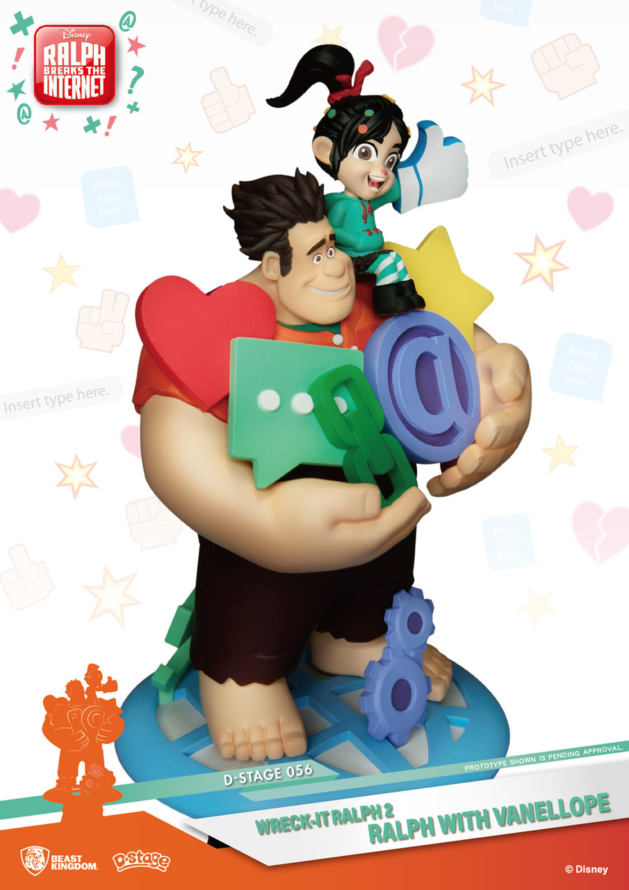 DS056 WRECK IT RALPH 2 RALPH WITH VANELLOPE