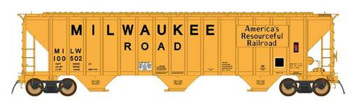 IMR472249 HO 4785 PS2-CD Covered Hopper-Late-Milw Rd