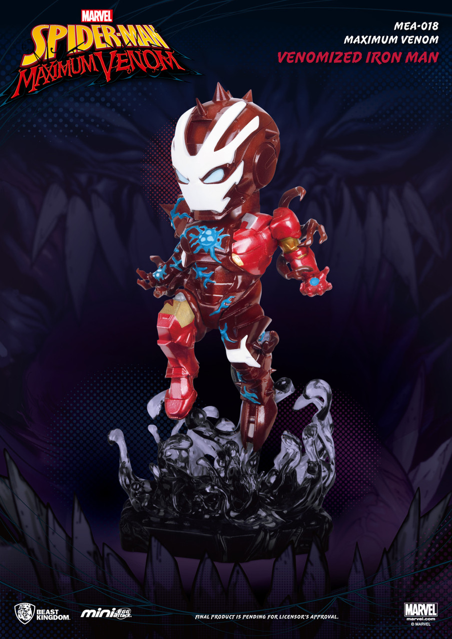 MEAI018 MAXIMUM VENOM VENOMIZED IRON MAN