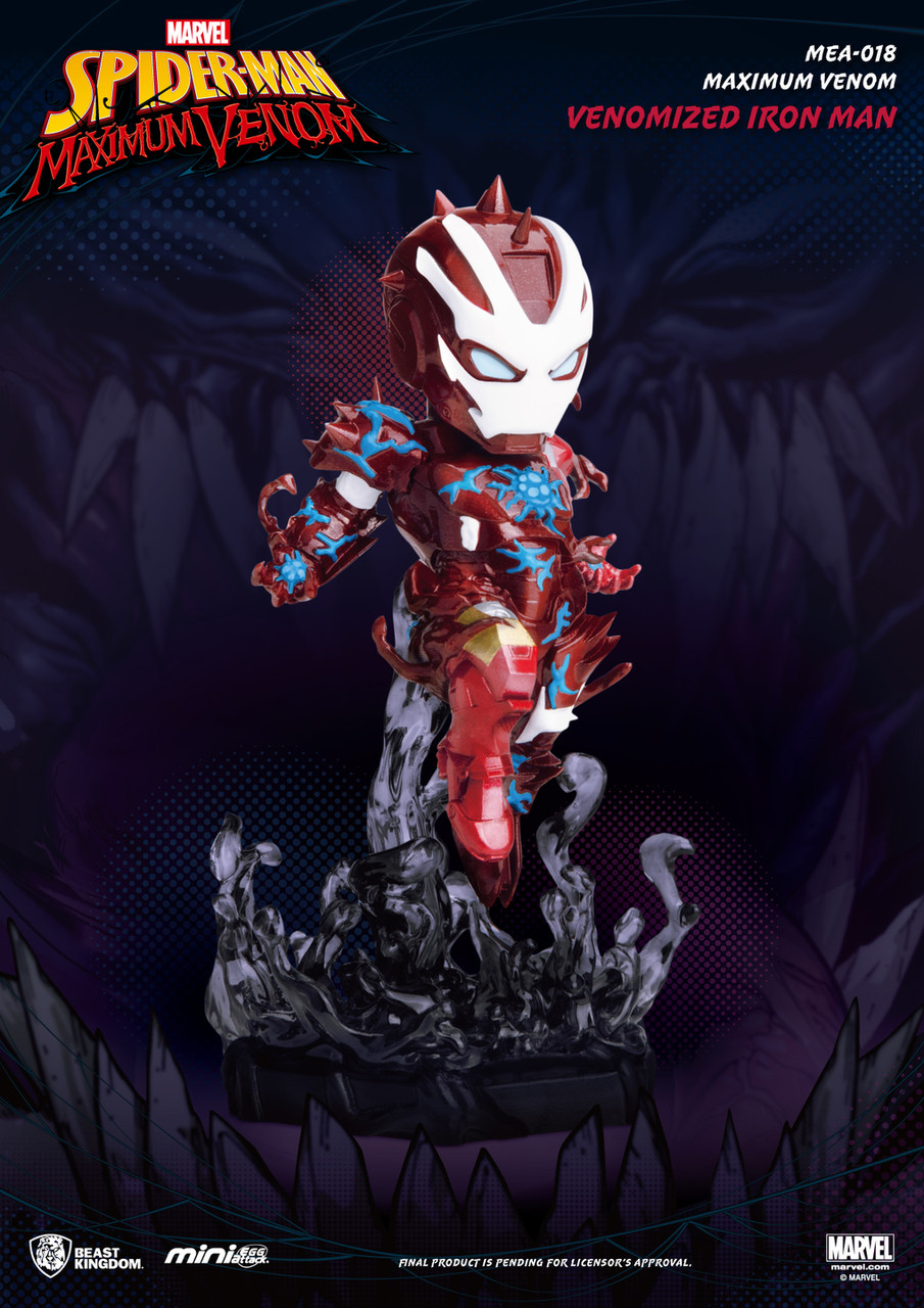 MEAI018 MAXIMUM VENOM VENOMIZED IRON MAN