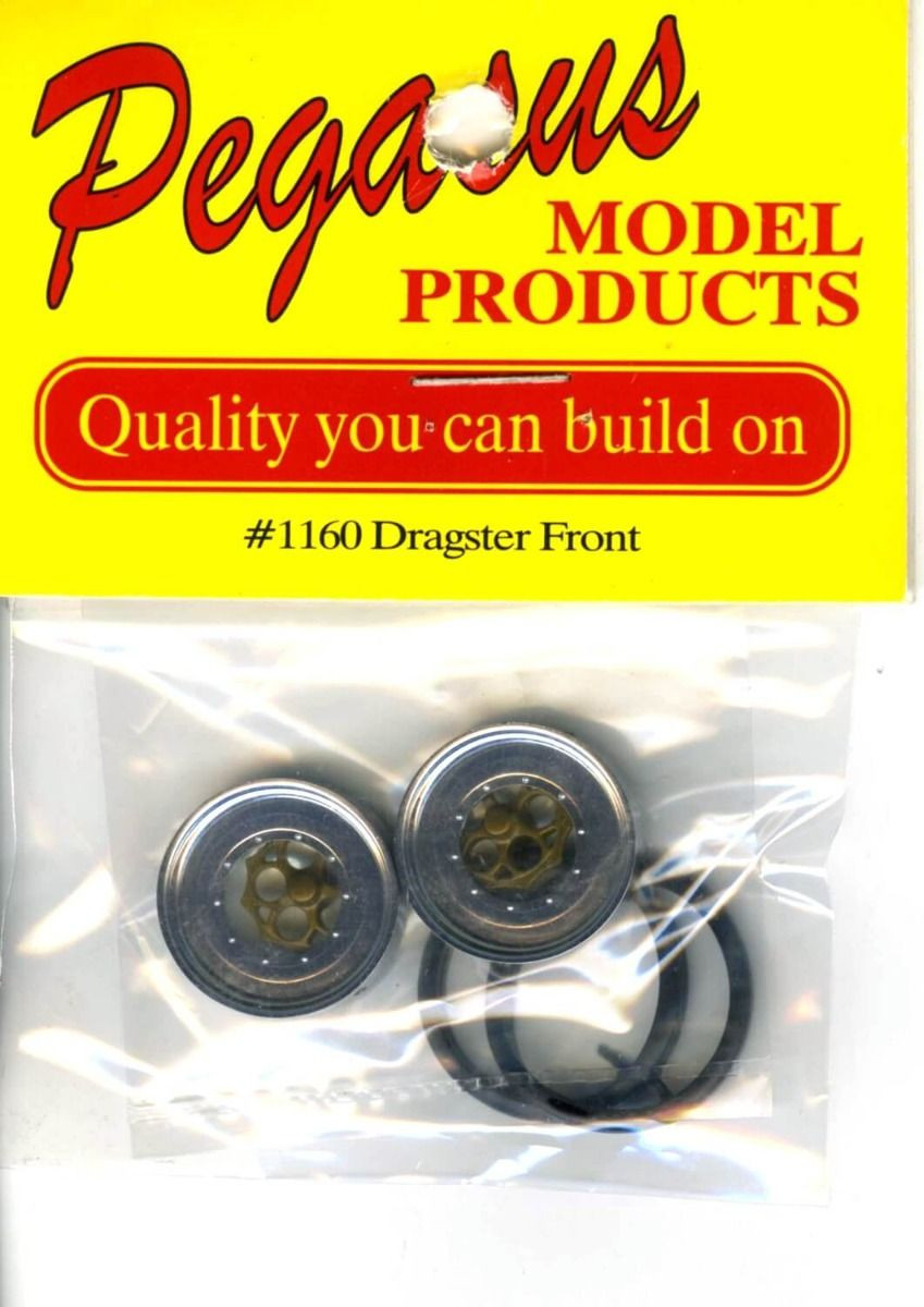 1160 Dragster Front Rims & Tires