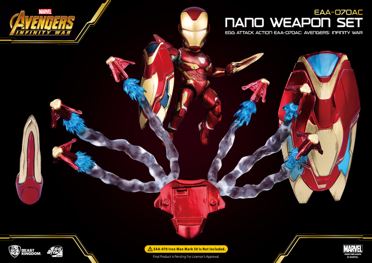 EAA-070AC AVENGERS:INFINITY WAR IRON MAN NANO WEAPON SET