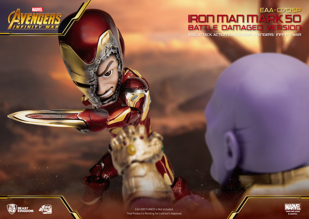 EAA-070SP AVENGERS:INFINITY WAR IRON MAN MARK L BATTLE DAMAGED VERSION