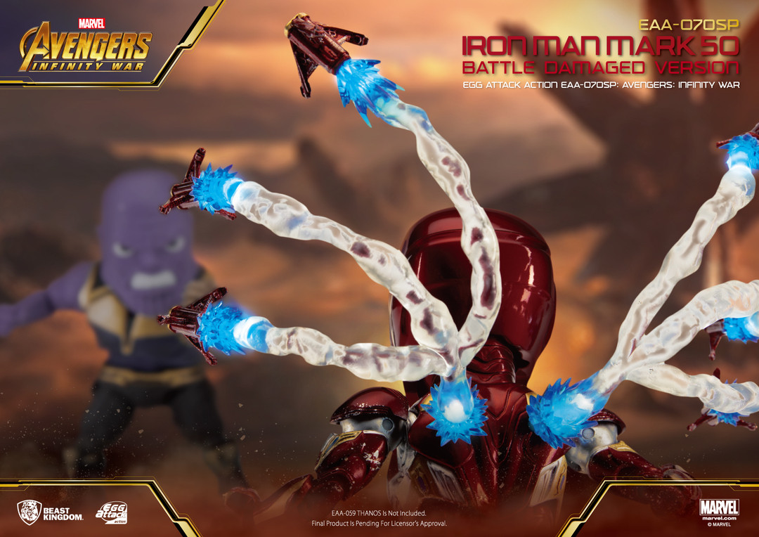 EAA-070SP AVENGERS:INFINITY WAR IRON MAN MARK L BATTLE DAMAGED VERSION