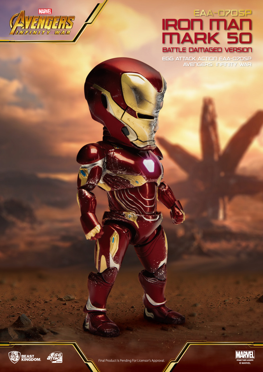 EAA-070SP AVENGERS:INFINITY WAR IRON MAN MARK L BATTLE DAMAGED VERSION