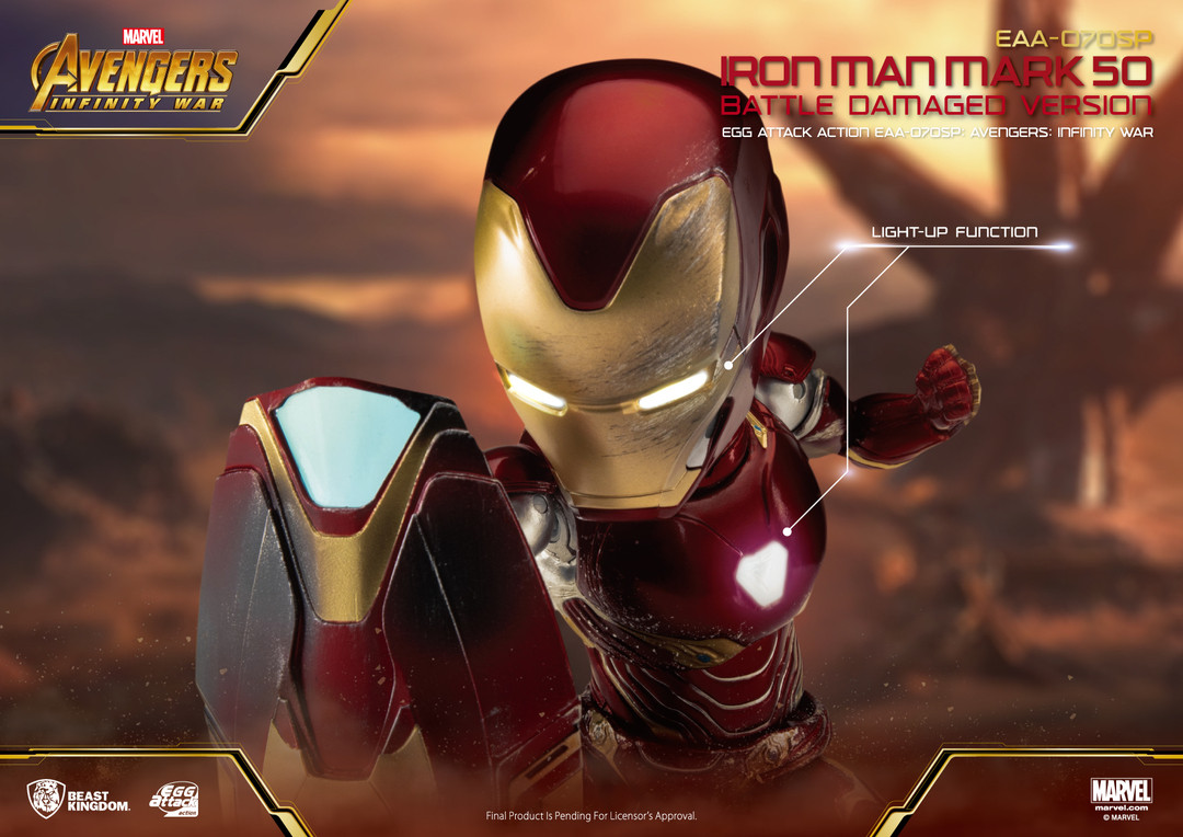 EAA-070SP AVENGERS:INFINITY WAR IRON MAN MARK L BATTLE DAMAGED VERSION
