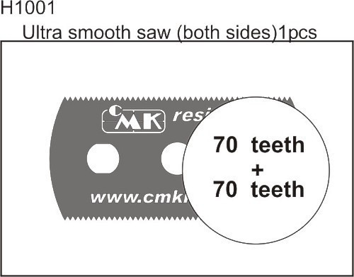H1001 Ultra Fine and Ultra Fine razor saw 70T