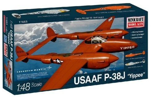 11683 P38J Yippee USAAF Aircraft 1/48