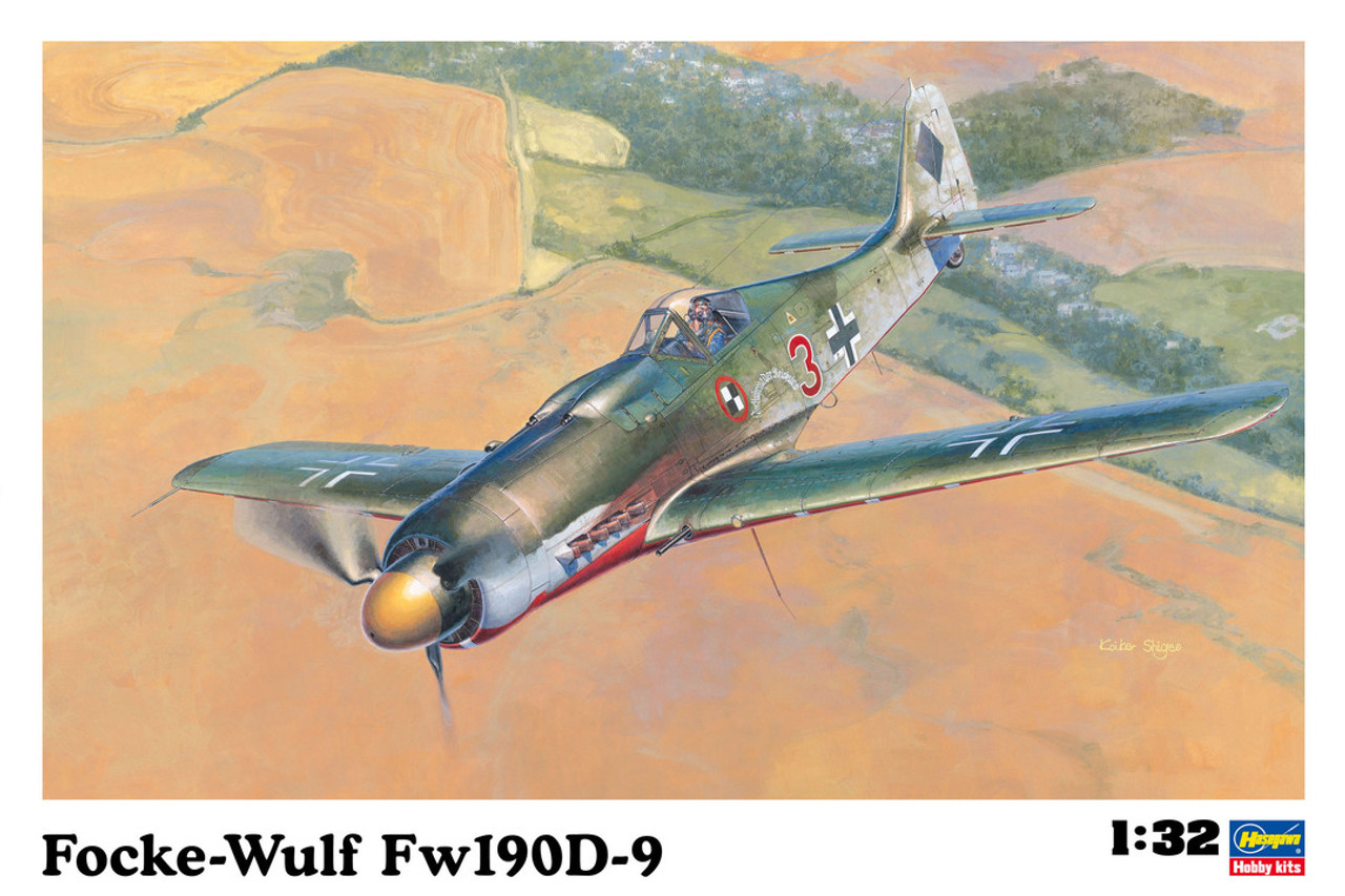 HSG08069 Hasegawa [ST19] 1/32 FOCKEWULF Fw190D-9 				Aircraft 1/32 AIRCRAFT SERIES
