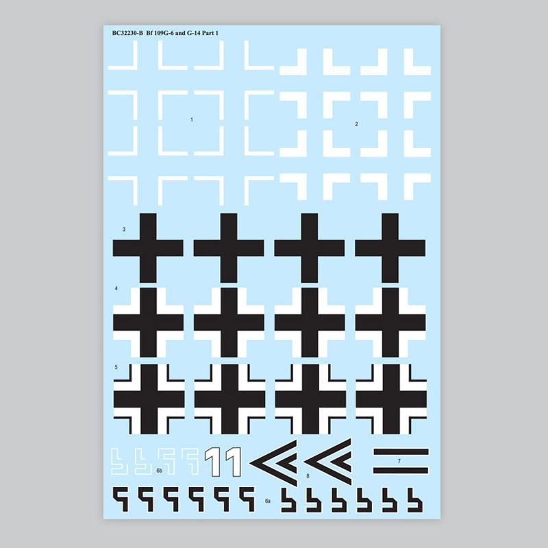 BC32230 Messerschmitt Bf-109G-6 and G-14 Part 1