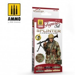 AMM7029 Paint Set - Splinter Camouflage for Figures