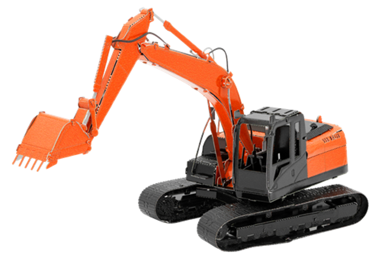 MMS185 EXCAVATOR Metal Earth 3D metal model kit MMS185 EXCAVATOR Metal Earth 3D metal model kit